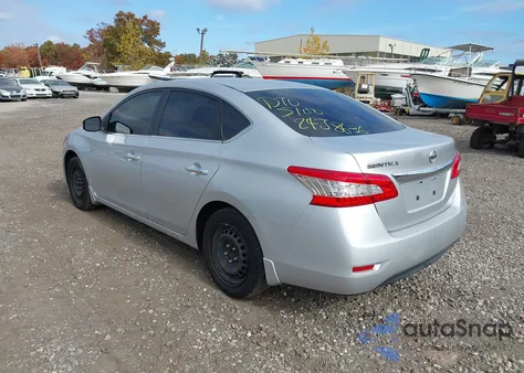 2015 Nissan Sentra S из США, поврежденный, VIN 3N1AB7AP6FY230887